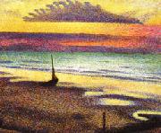 Georges Lemmen Beach at Heist oil painting on canvas